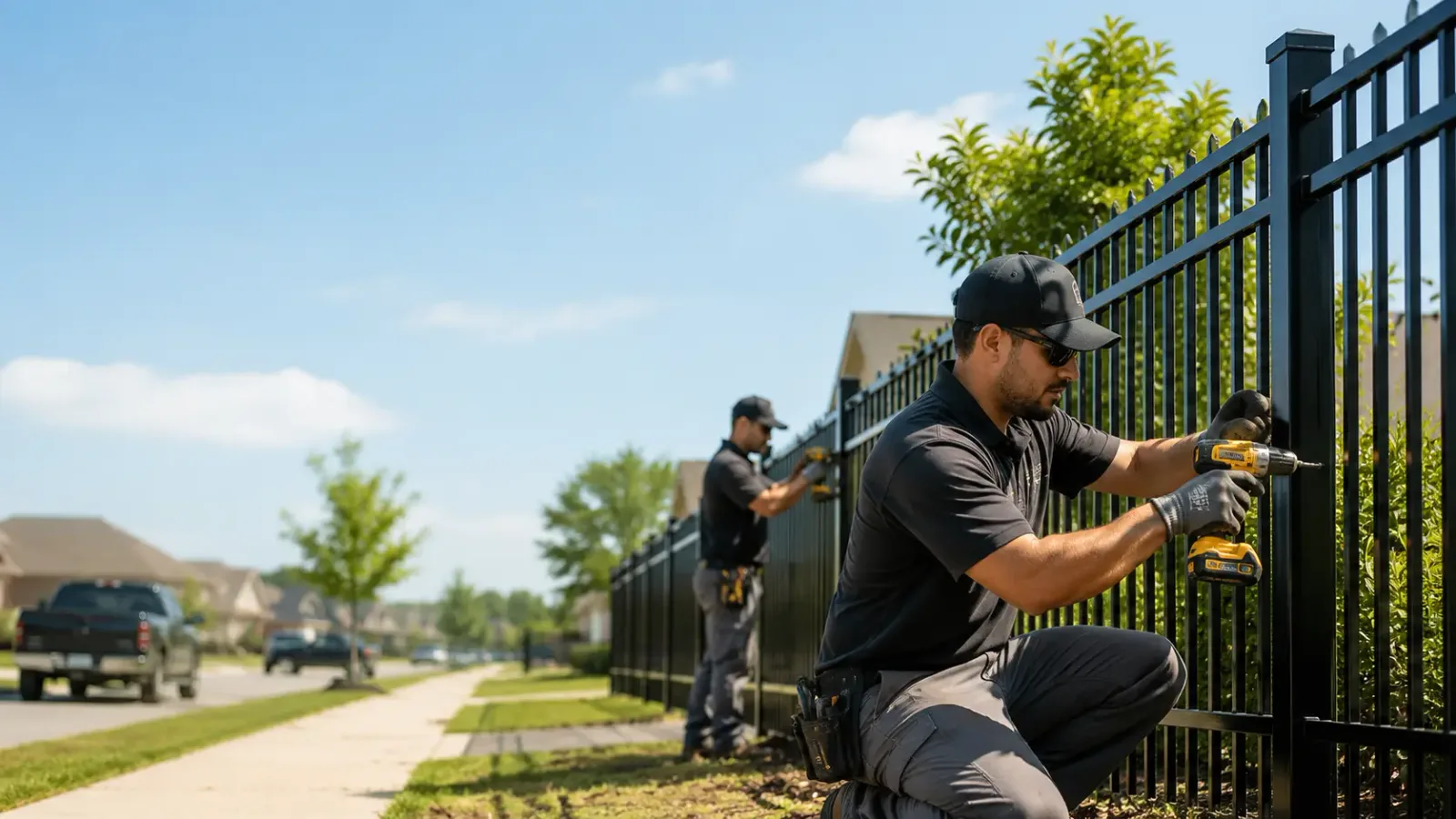 Metal Fence Installation in Jeddo, MI